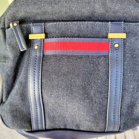 TOMMY HILFIGER Blue Denim Backpack Bag
